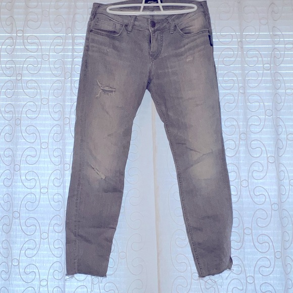 (2 for $40) Grey Silver Jeans - Picture 4 of 5